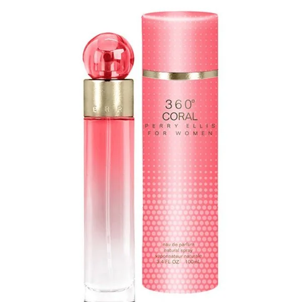 360° CORAL PERRY ELLIS 100ML